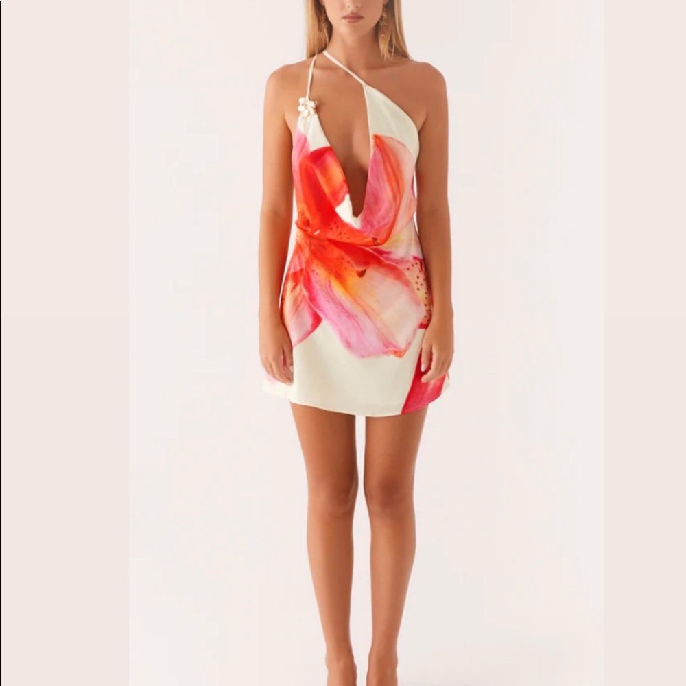 Peppermayo Exclusive - Aiva Mini Dress - Yellow Floral